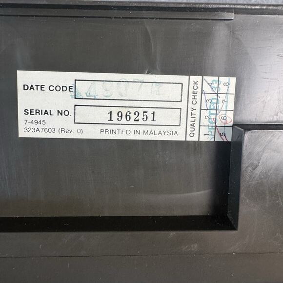 VINTAGE RCA Dual Alarm AM/FM Radio RP-3822 tested and works- Blue Display Light - Picture 10 of 13